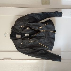 Free People Harriett Vegan Leather Jacket